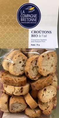Croûtons Bio à l'ail