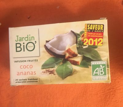 Jardin bio' coco ananas