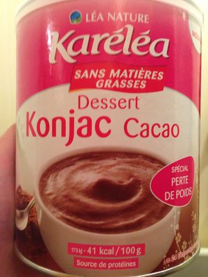 Dessert Konjac Cacao front packaging