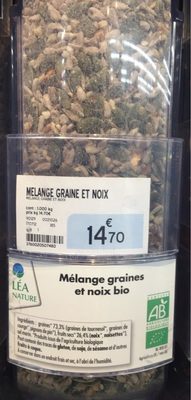 Melange graines et noix