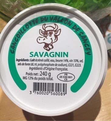 Cancoillotte savagnin