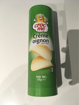 Croc me crème oignon