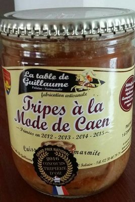 400G TRIPES MODE DE CAEN TABLE DE GUILLAUME