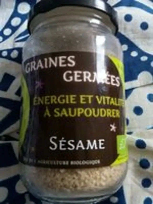 Graines germées sésame