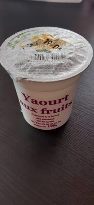 Yaourt aux fruits