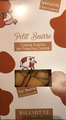 Petit Beurre Crème fraîche de Franche-Comté front packaging