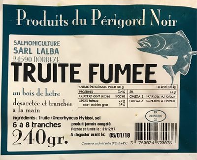 Truite fumee