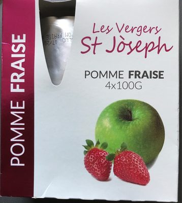 Compote Allégée Pomme-Fraise