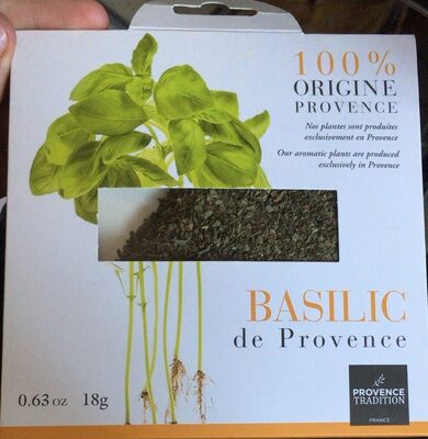 Basilic front packaging
