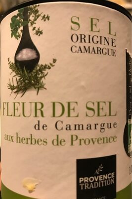 Fleur de sel de camargue aux herbes de provence