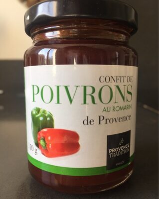 Confit de Poivrons au romarin de Provence
