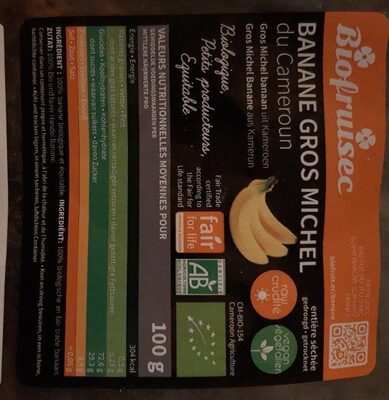 Banane gros michel du Cameroun