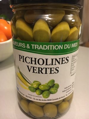 Olives picholines vertes