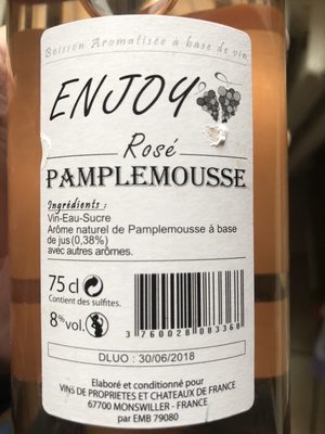 Rosé pamplemousse 