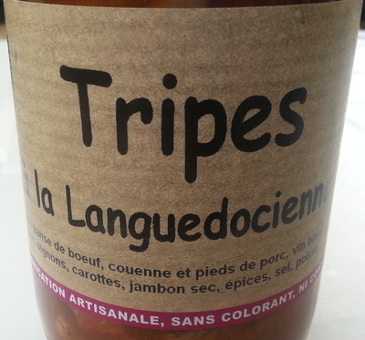 Tripes à la languedocienne front packaging