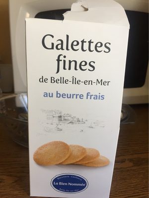 Galettes fines front packaging