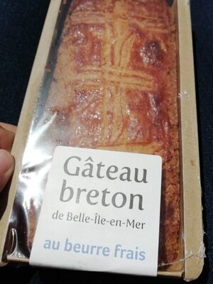 Gâteau breton au beurre frais