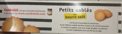 Petits sablés au Beurre salé