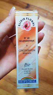 Fleur De Bach Scleranthus N°28 - 20 ML - Biofloral