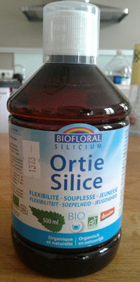 Ortie-silice Bio - 500 ML - Biofloral front packaging