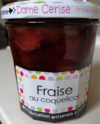 Confiture Fraise au coquelicots
