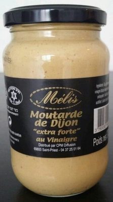 Moutarde de Dijon Extra Forte au Vinaigre