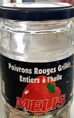 Poivron Rouge Grilles Entier a l’Huile