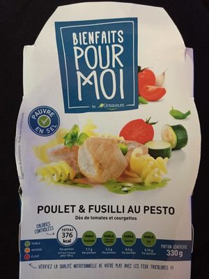 Bienfaits pour moi Poulet & Fusilli au pesto