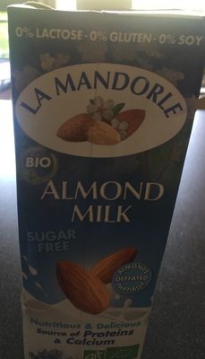 Lait d'amande