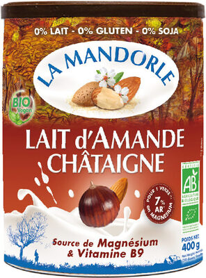 Boisson amande châtaigne en poudre