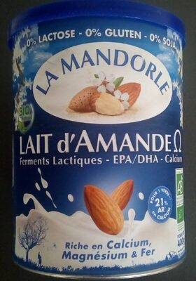 Lait d'Amande Omega front packaging
