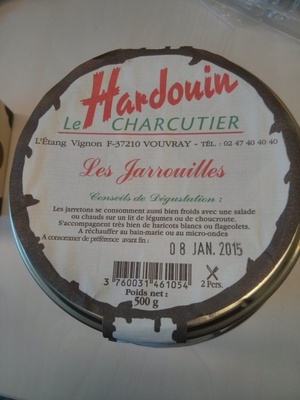 Les jarouilles front packaging