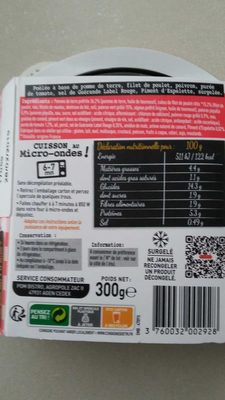 Poêlée basquaise front packaging