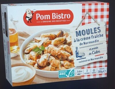 Moules à la crème fraîche de Normandie