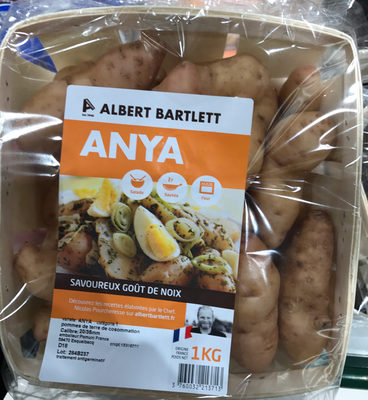 Pommes de terre Anya front packaging