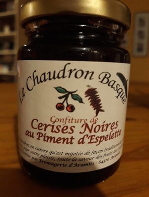 Confiture de cerise noire
