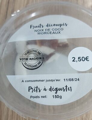 Noix de coco morceau