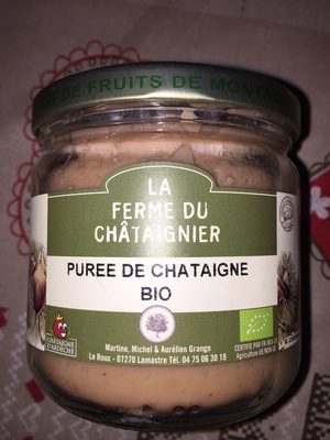 Puree de chataigne bio