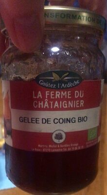 Gelee de coing bio