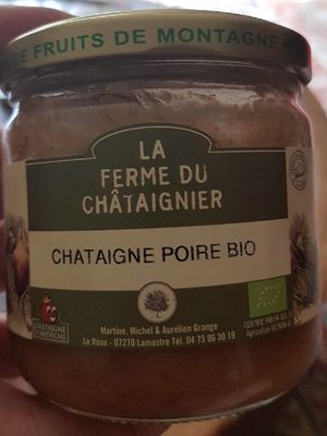 Châtaigne poire bio