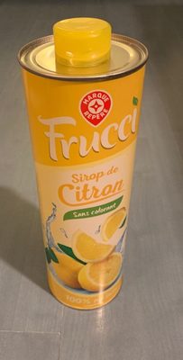 Sirop de citron sans colorant