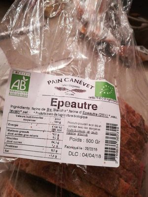 Pain épéautre