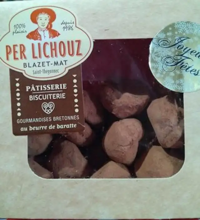 Truffes chocolat-caramel front packaging