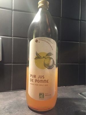 Pur jus du Pomme front packaging