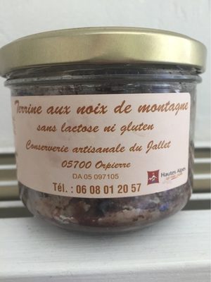 Terrine aux noix de montagne