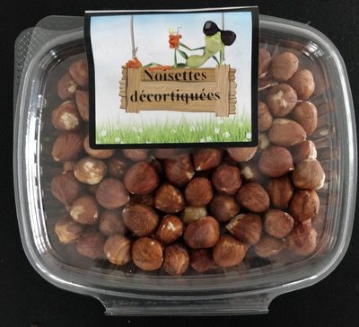 Noisettes décortiquées