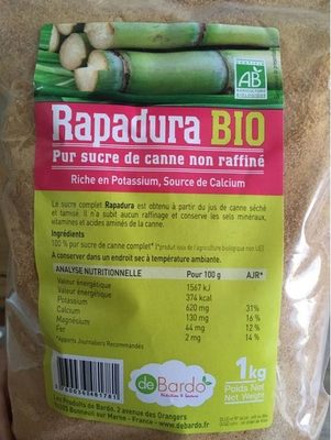 Rapadura front packaging