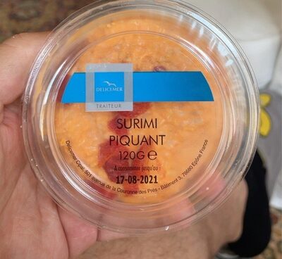Surimi piquant