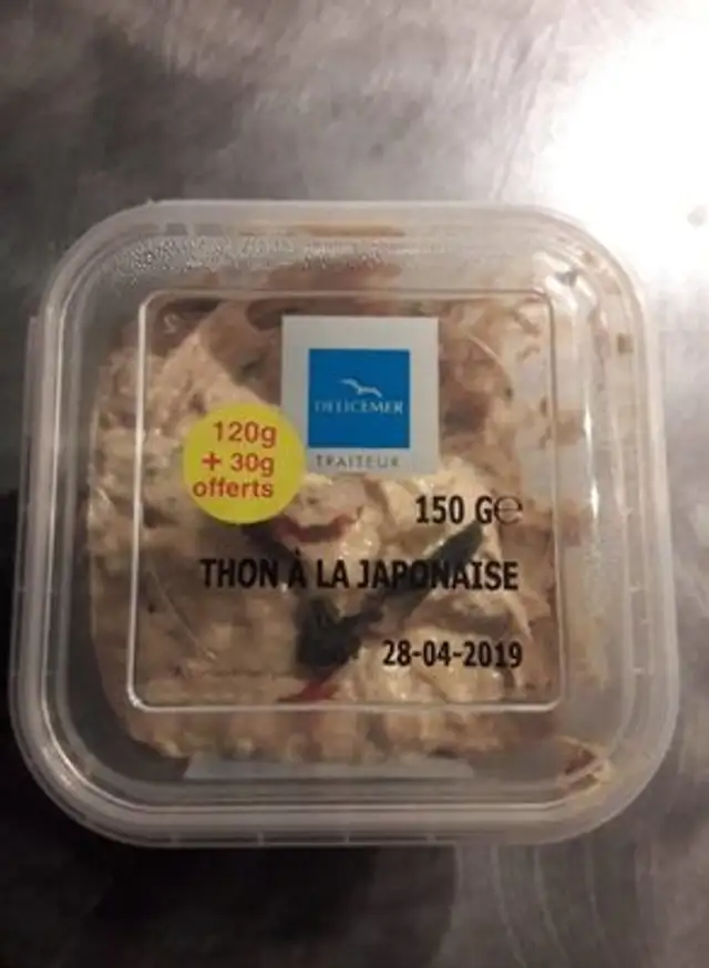 Thon à la japonaise front packaging