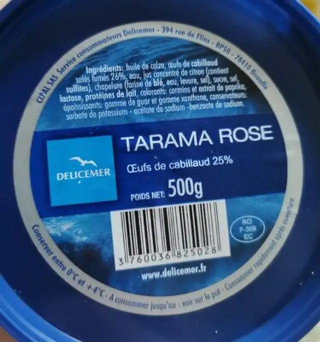 Tarama rose front packaging